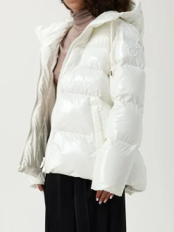 Piumino con cappuccio Pinko in nylon trapuntato