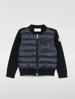 Piumino con logo Moncler in nylon