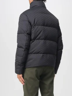 Piumino Emporio Armani in nylon con monogram