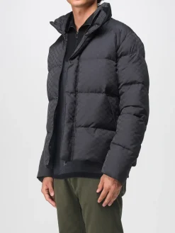 Piumino Emporio Armani in nylon con monogram