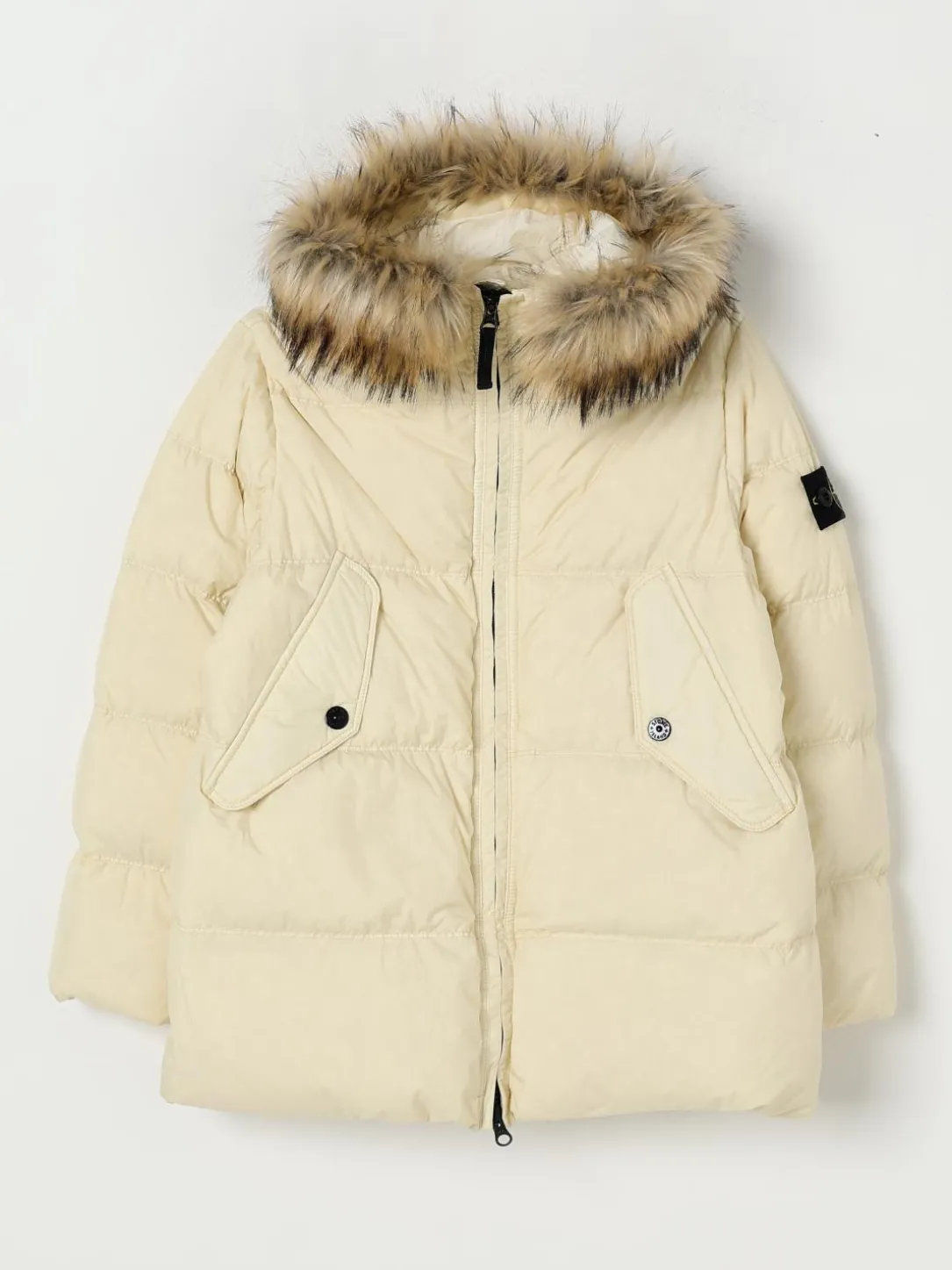 Piumino in nylon Stone Island Junior