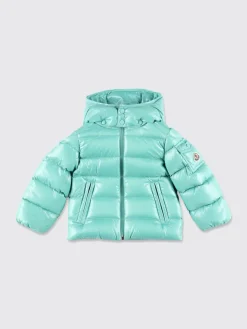 Piumino lucido con cappuccio Moncler