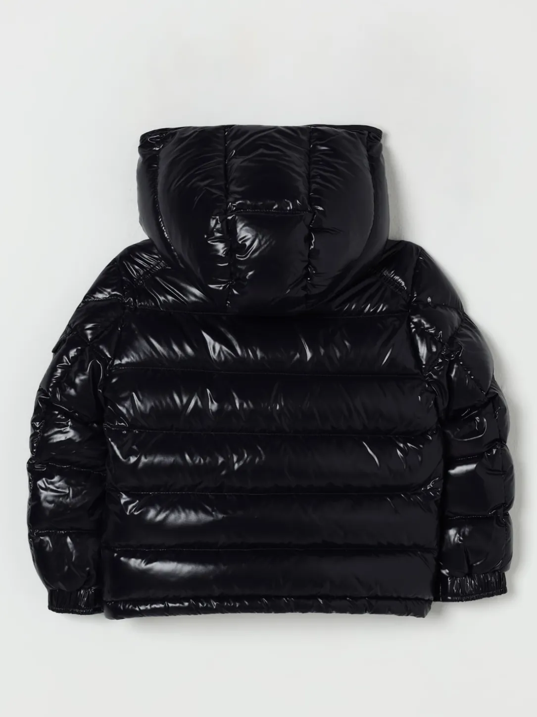 Piumino Maya lucido con cappuccio Moncler