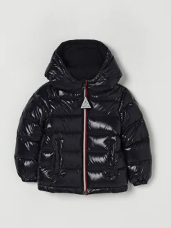 Piumino New aubert lucido con cappuccio Moncler