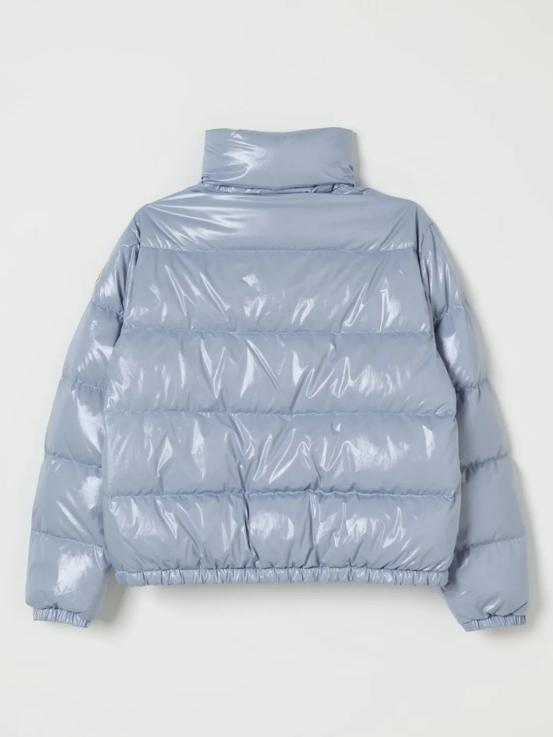 Piumino Puivert lucido con cappuccio estraibile Moncler