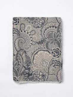 Plaid Etro Home in lana con motivo Paisley