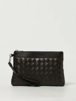 Pochette Bottega Veneta in pelle intrecciata
