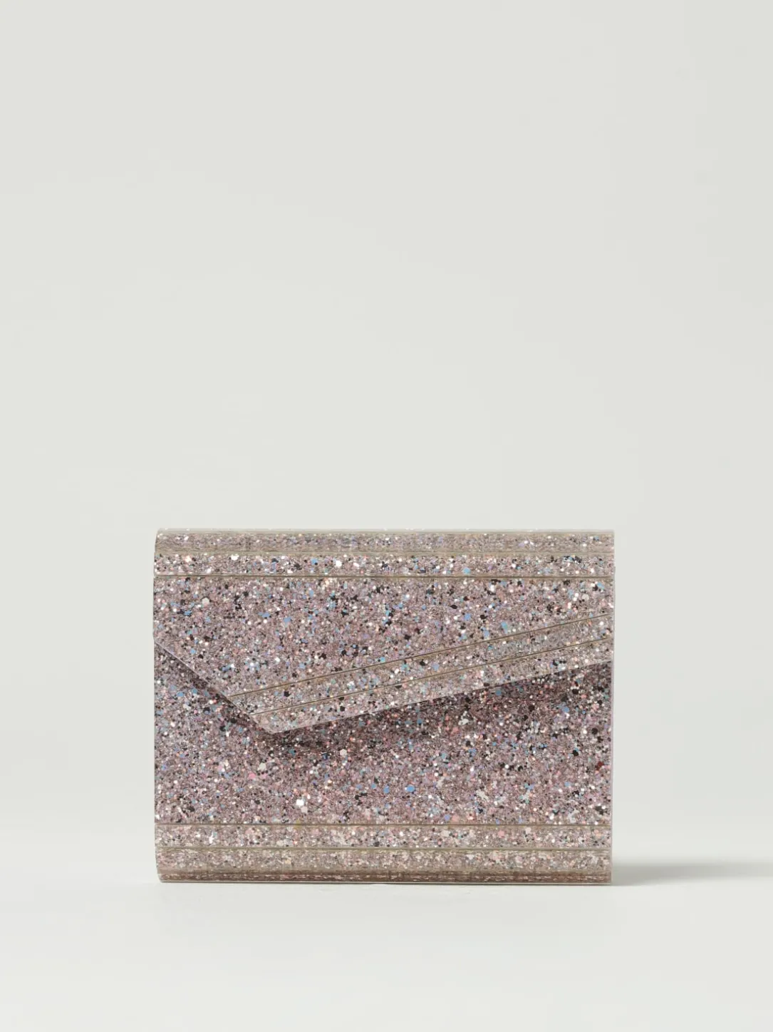 Pochette Candy Jimmy Choo in glitter