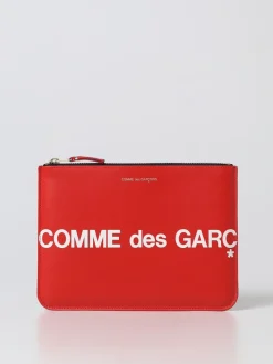 Pochette Comme Des Garçons in pelle