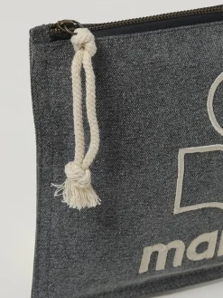 Pochette con logo Isabel Marant Etoile