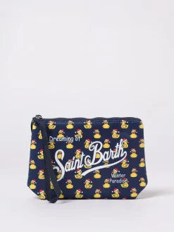 Pochette Ducky Jolly Aline Mc2 Saint Barth in neoprene stampato