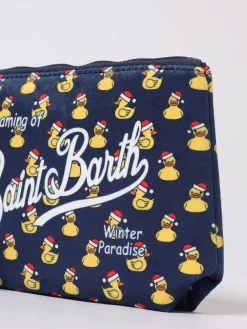 Pochette Ducky Jolly Aline Mc2 Saint Barth in neoprene stampato