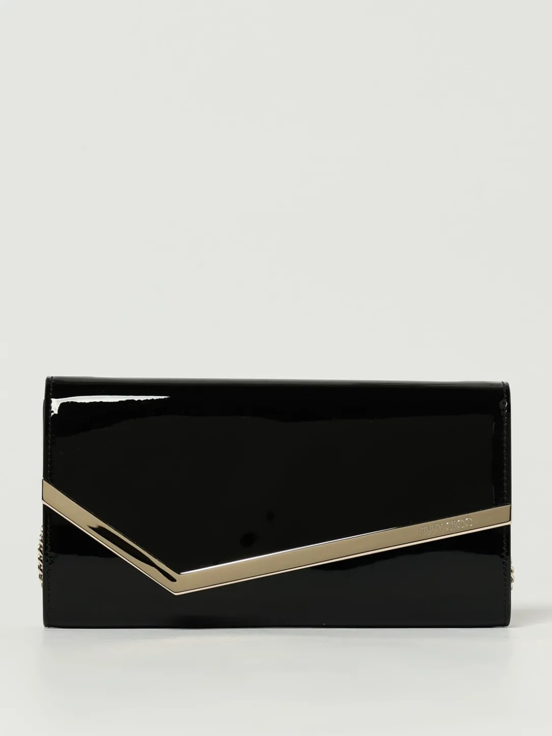 Pochette Emmie Jimmy Choo in vernice