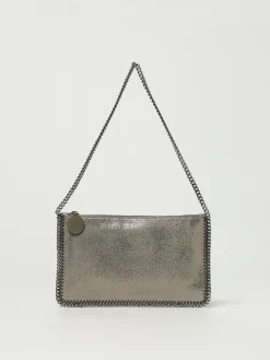 Pochette Falabella Stella McCartney in camoscio sintetico cracklè