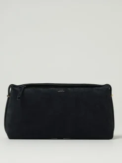 Pochette in pelle scamosciata con cintura Toteme