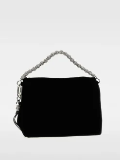 Pochette in velluto Calli Jimmy Choo