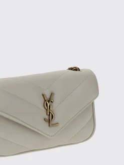 Pochette Loulou Mini Saint Laurent in nappa trapuntata chevron