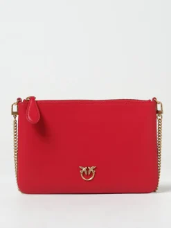 Pochette Pinko in pelle con logo