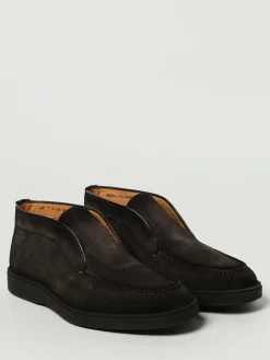 Polacchino Santoni in camoscio