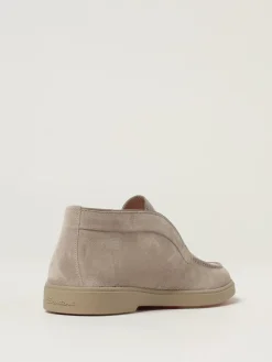 Polacchino Santoni in camoscio