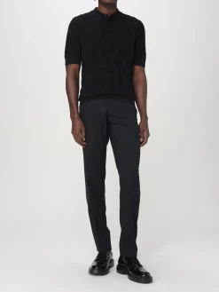 Polo a maniche corte Dolce & Gabbana in seta