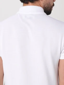 Polo Ami Paris in cotone con logo ricamato