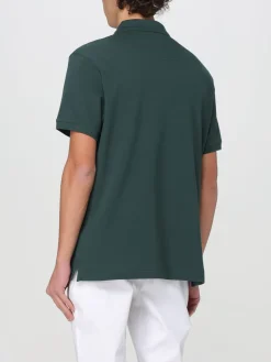 Polo Barbour in piquet con logo ricamato