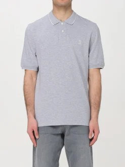 Polo basic Brunello Cucinelli in cotone piquet