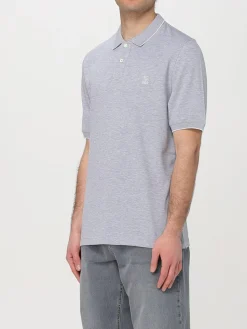 Polo basic Brunello Cucinelli in cotone piquet