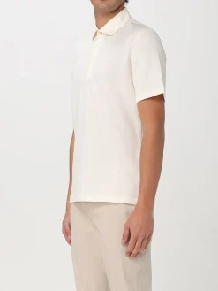 Polo basic Brunello Cucinelli in cotone e lino