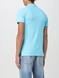 Polo basic in cotone con logo Polo Ralph Lauren