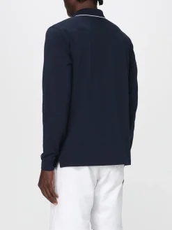 Polo basic in cotone con logo SUN68