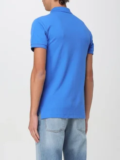 Polo basic in cotone con logo Polo Ralph Lauren