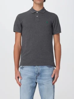Polo basic in cotone con logo Polo Ralph Lauren
