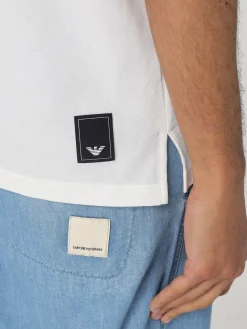 Polo basic in cotone Emporio Armani