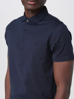 Polo basic in jersey di cotone SUN68