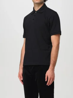 Polo basic Saint Laurent in misto cotone