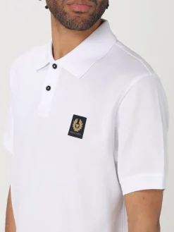 Polo Belstaff in cotone con logo
