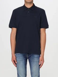 Polo classica Boss in misto cotone