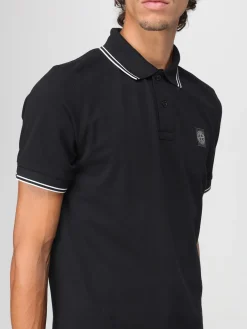 Polo classica Stone Island in cotone stretch