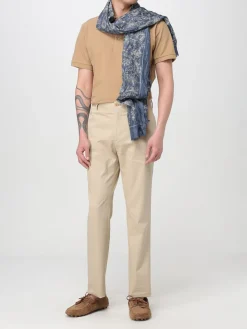 Polo con logo Pegaso Etro in cotone