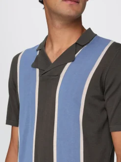 Polo Drumohr in cotone a righe