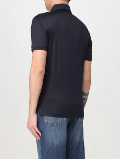 Polo Emporio Armani in cotone e lyocell