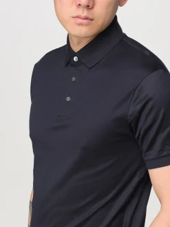 Polo Emporio Armani in cotone e lyocell