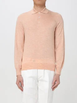 Polo in cashmere seta e lino Brunello Cucinelli