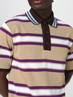 Polo in cotone a righe Gucci