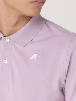 Polo in cotone basic con mini logo K-way