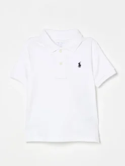 Polo in cotone basic con mini logo Polo Ralph Lauren