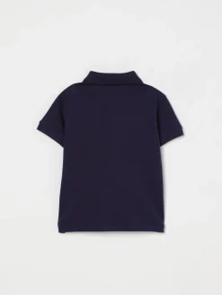 Polo in cotone basic con mini logo Polo Ralph Lauren