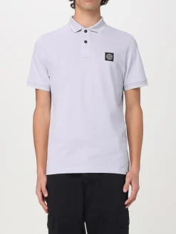 Polo in cotone biologico piquet Stone Island